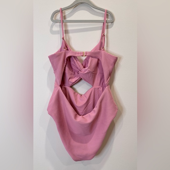 L*Space Blush Kyslee cutout One Piece Swimsuit - Picture 8 of 11